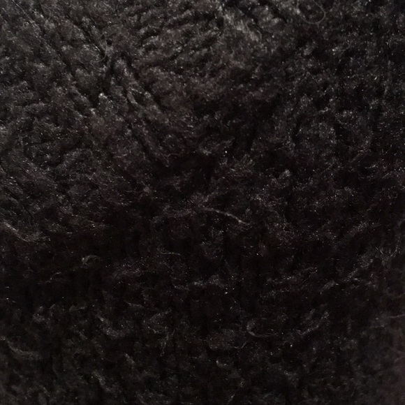 Energie Black Fuzzy Sweater Size Medium - Picture 2 of 7